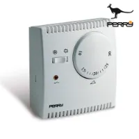 Perry Teg Analog Termostat Med Ljus Och Väljare Perry Teg Analog Termostat Med Ljus Och Väljare