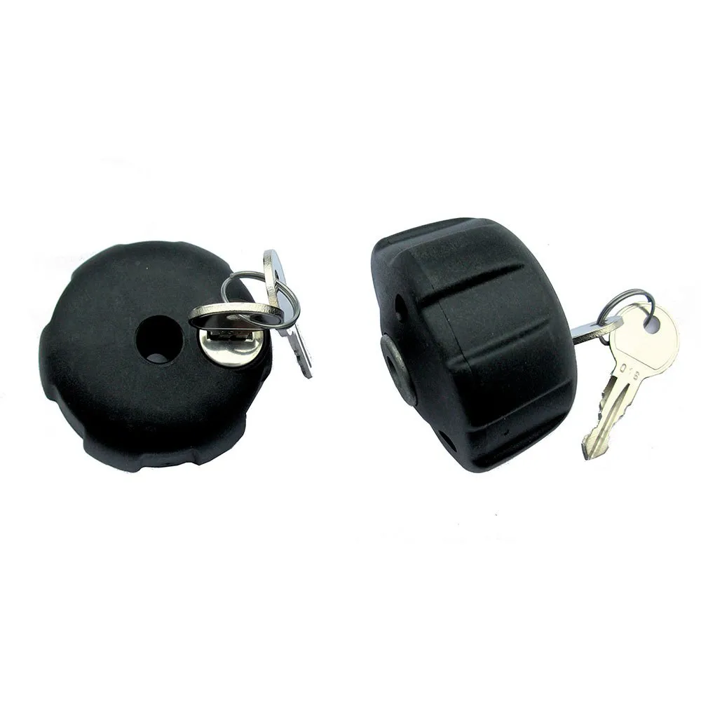 Peruzzo Anti-theft Knobs With Set Nyckel, Black, One Size