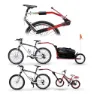 Peruzzo Child Bar Cykelkärra, Red, One Size
