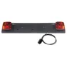Peruzzo Nummerplåtshållare 7-polig, Black, One Size