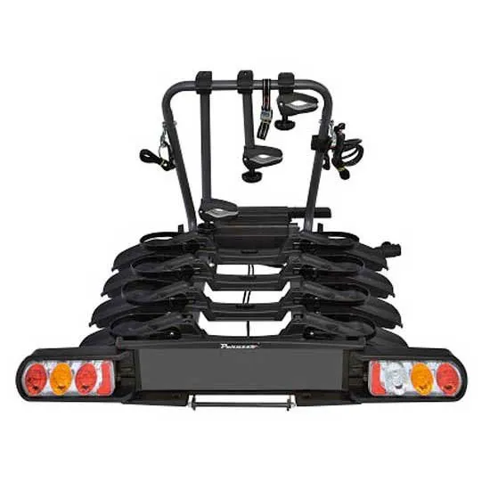 Peruzzo Pure Instinct Towball Cykelställ För 4 Cyklar, Black, 4 Cykels