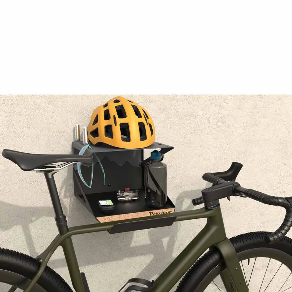 Peruzzo Väggmonterat Cykelställ, Black, One Size Peruzzo Väggmonterat Cykelställ, Black, One Size