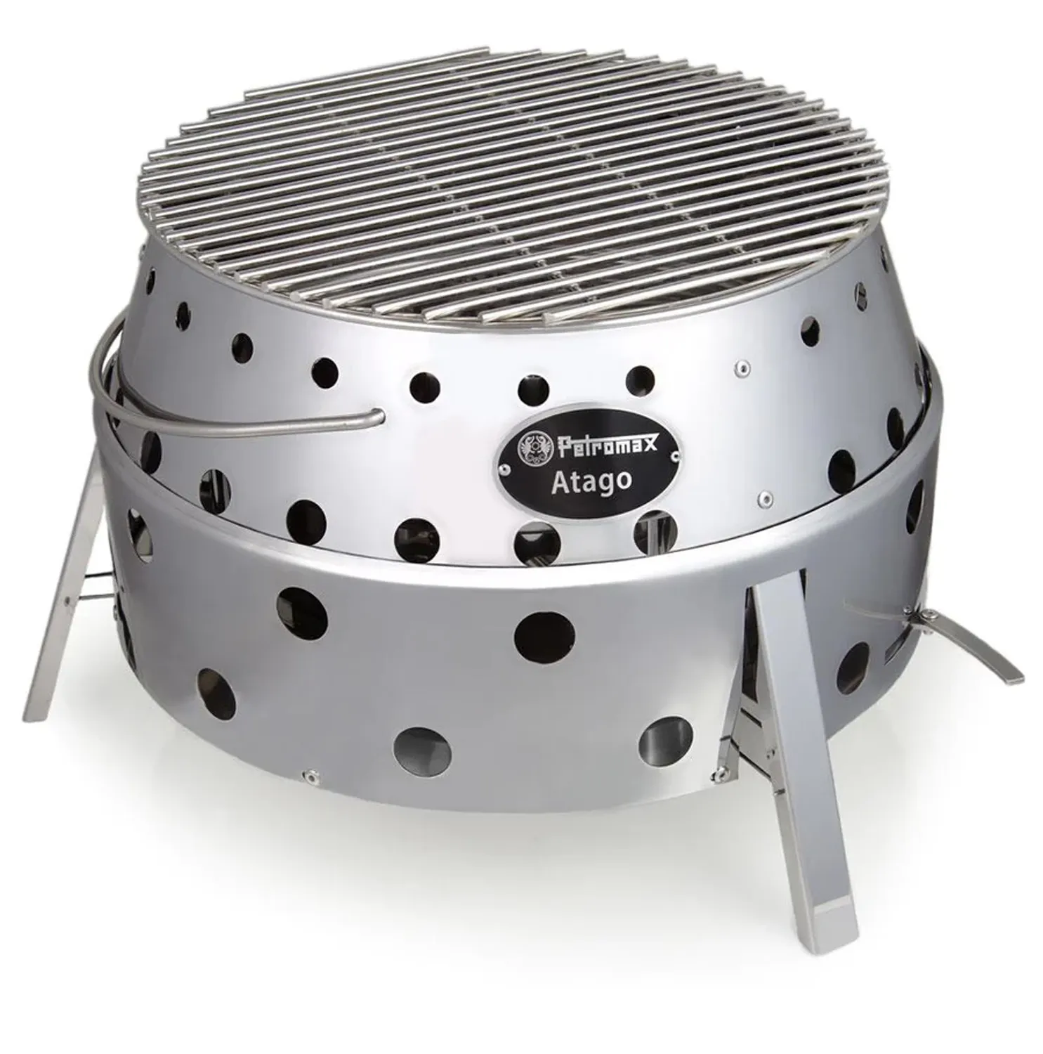 Petromax Atago Grill, Stainless Steel, One Size