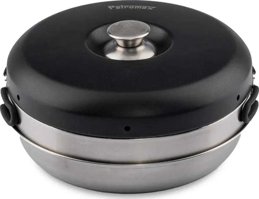 Petromax Dimego Camping Oven, Stainless Steel, One Size