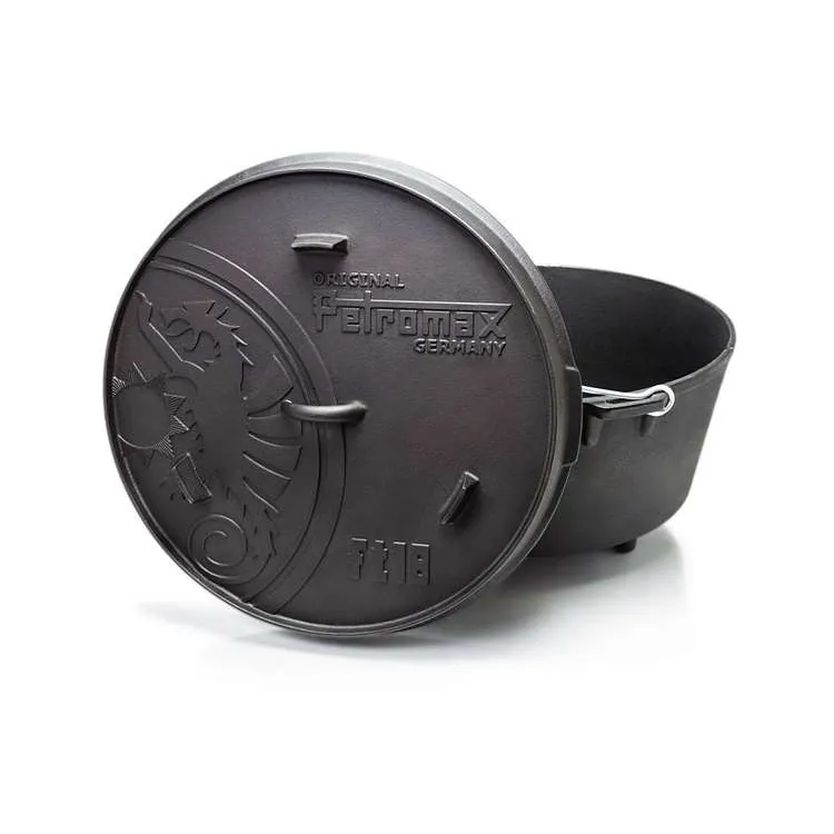 Petromax Dutch Oven FT18, Black, One Size
