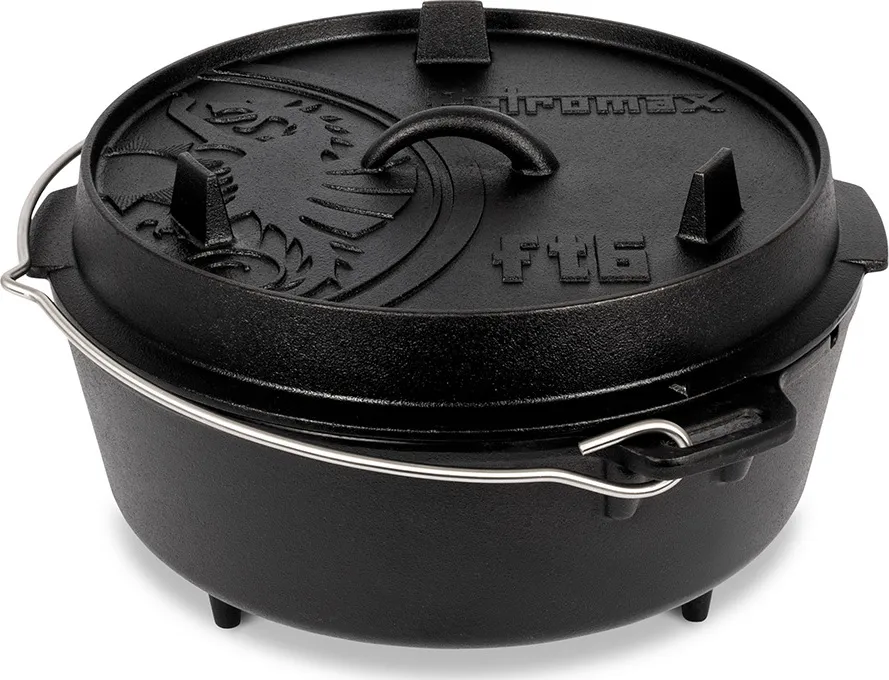 Petromax Dutch Oven FT6, Black, One Size