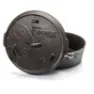 Petromax Dutch Oven FT6 With A Plane Bottom Surface, Black, One Size