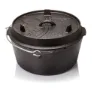 Petromax Dutch Oven FT9 With A Plane Bottom Surface, Black, One Size