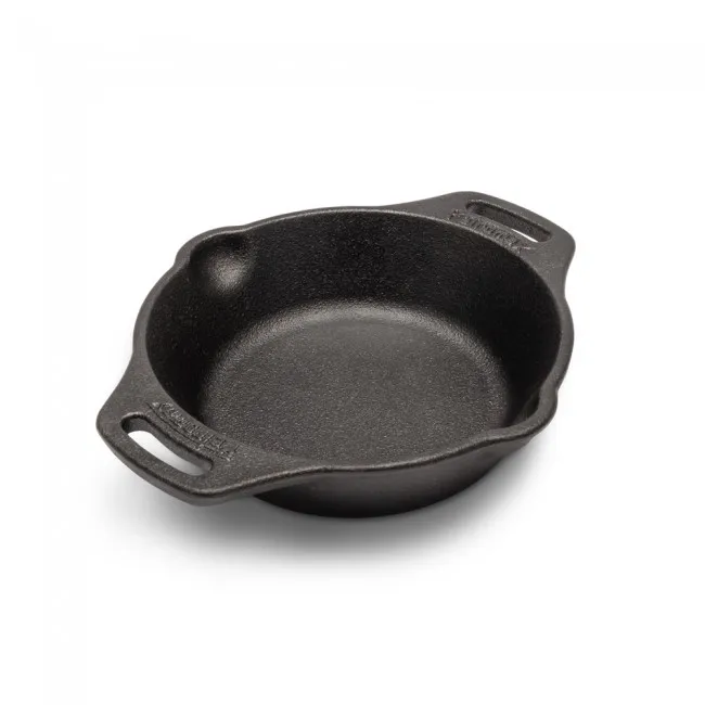 Petromax Fire Skillet Fp15h with two handles, Black, 15cm