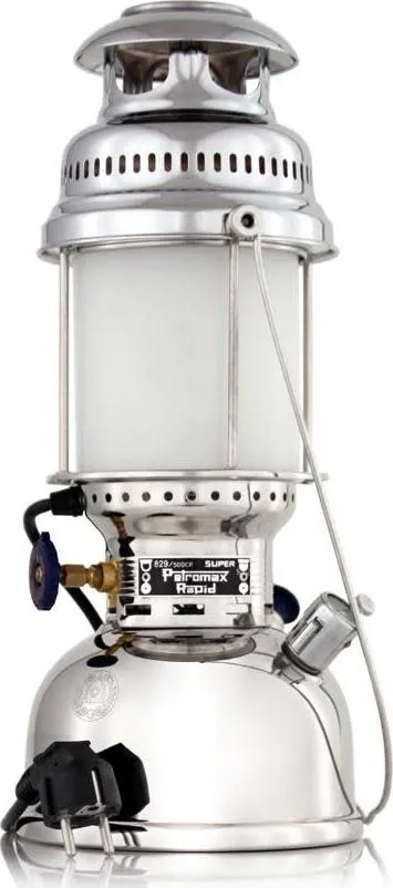 Petromax HK500 Electro (Table Lamp), Chrome, One Size