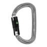 Petzl Am D Ball Lock Karabinkrok, Grey, One Size