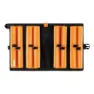 Petzl Åttkantigt Väggfäste, Orange / black, One Size
