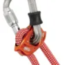 Petzl Dual Connect Adjust Nyckelband, Red, One Size
