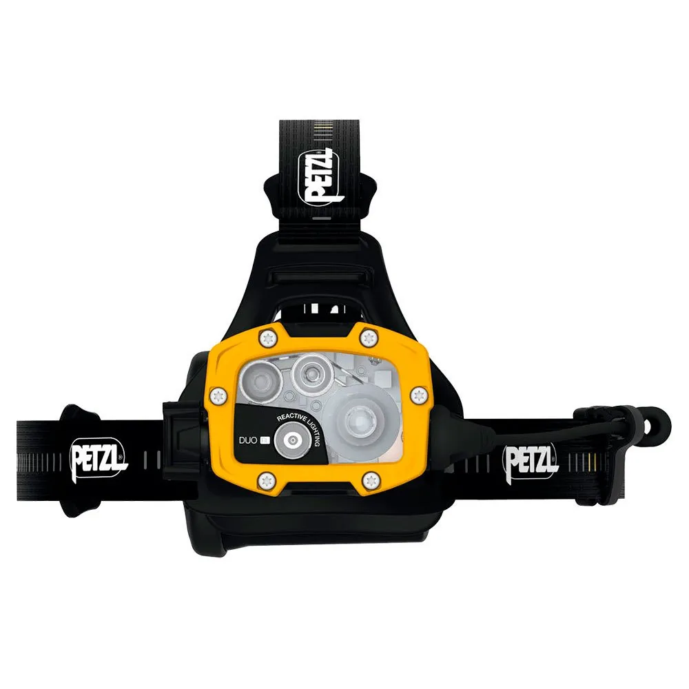 Petzl Duo Rl Pannlampa, Black / yellow, 3000 Lumens