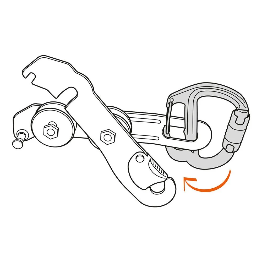 Petzl Freino Z Låskarbin, Black, One Size Petzl Freino Z Låskarbin, Black, One Size
