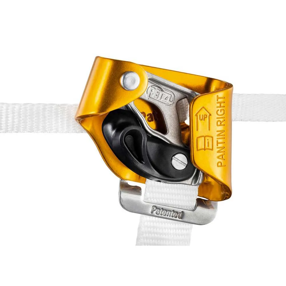 Petzl Pantin Höger Uppstigande, Yellow, One Size Petzl Pantin Höger Uppstigande, Yellow, One Size
