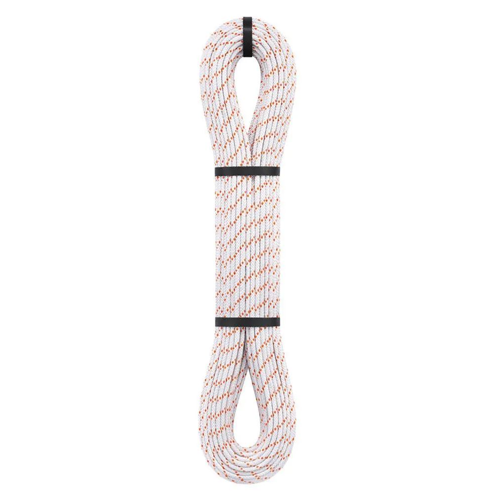 Petzl Pur Line 6 Mm Rep, White / orange, 65m