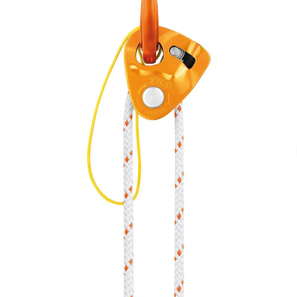 Petzl Pur Line 6 Mm Rep, White / orange, 65m