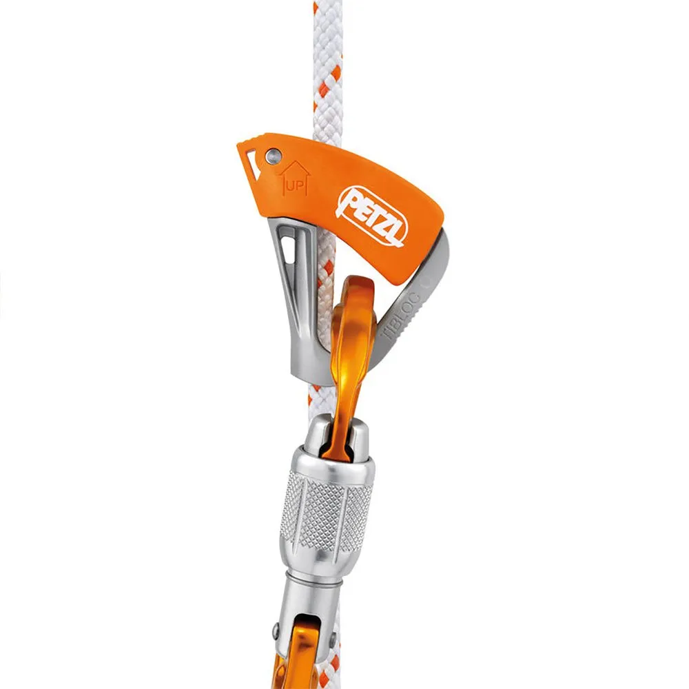 Petzl Pur Line 6 Mm Rep, White / orange, 65m