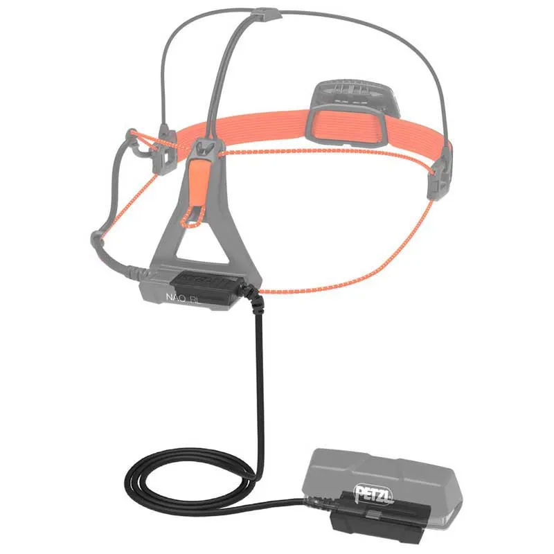 Petzl R1-förlängningskabel, Black, One Size