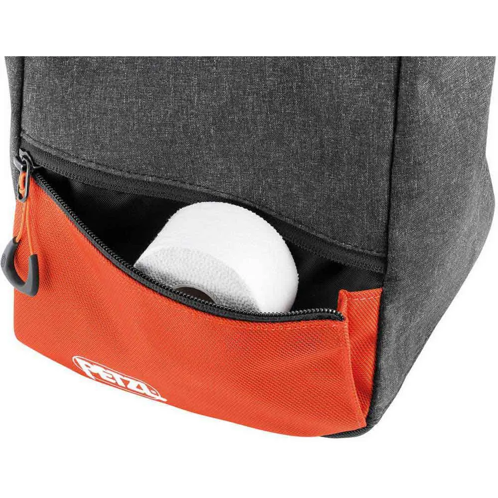 Petzl Sakab Kritpåse, Grey / red, One Size