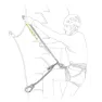 Petzl Scorpio Eashook Sw Lanyards Och Energiabsorbenter, Multicolor