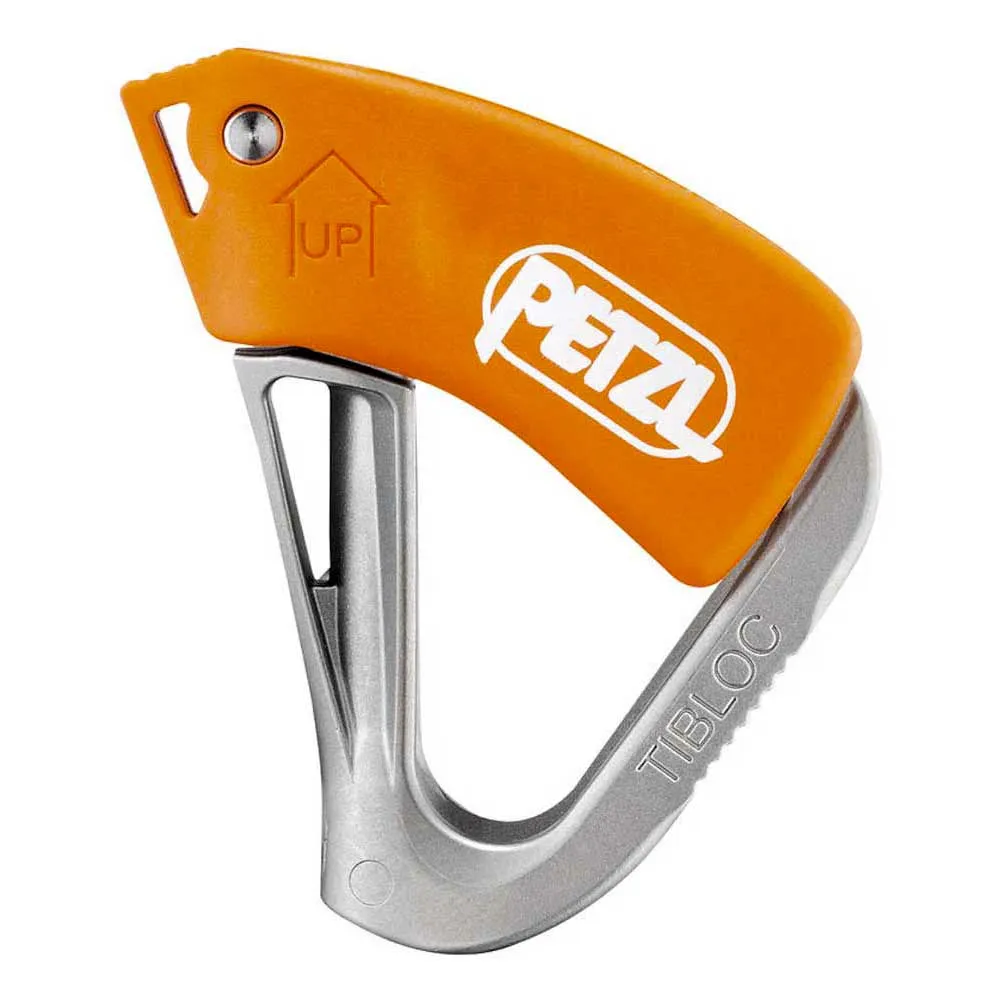 Petzl Tibloc Blockerare, Orange / grey, One Size