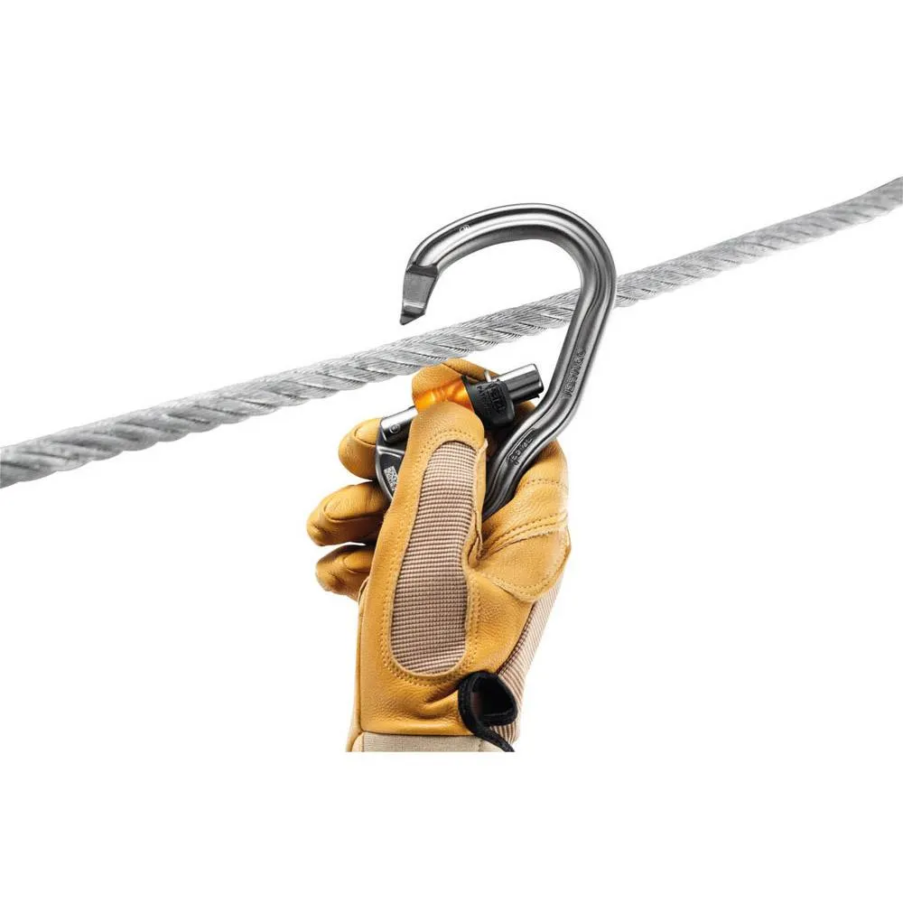 Petzl Vertigo Wire Lock Karabinkrok, One size