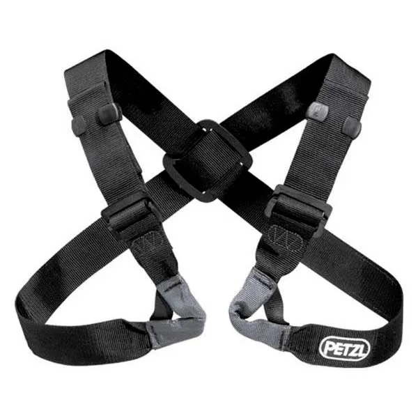 Petzl Voltige Bröstsele, Black, XS/XL