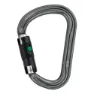 Petzl William Ball Lock Karabinkrok, Grey, One Size