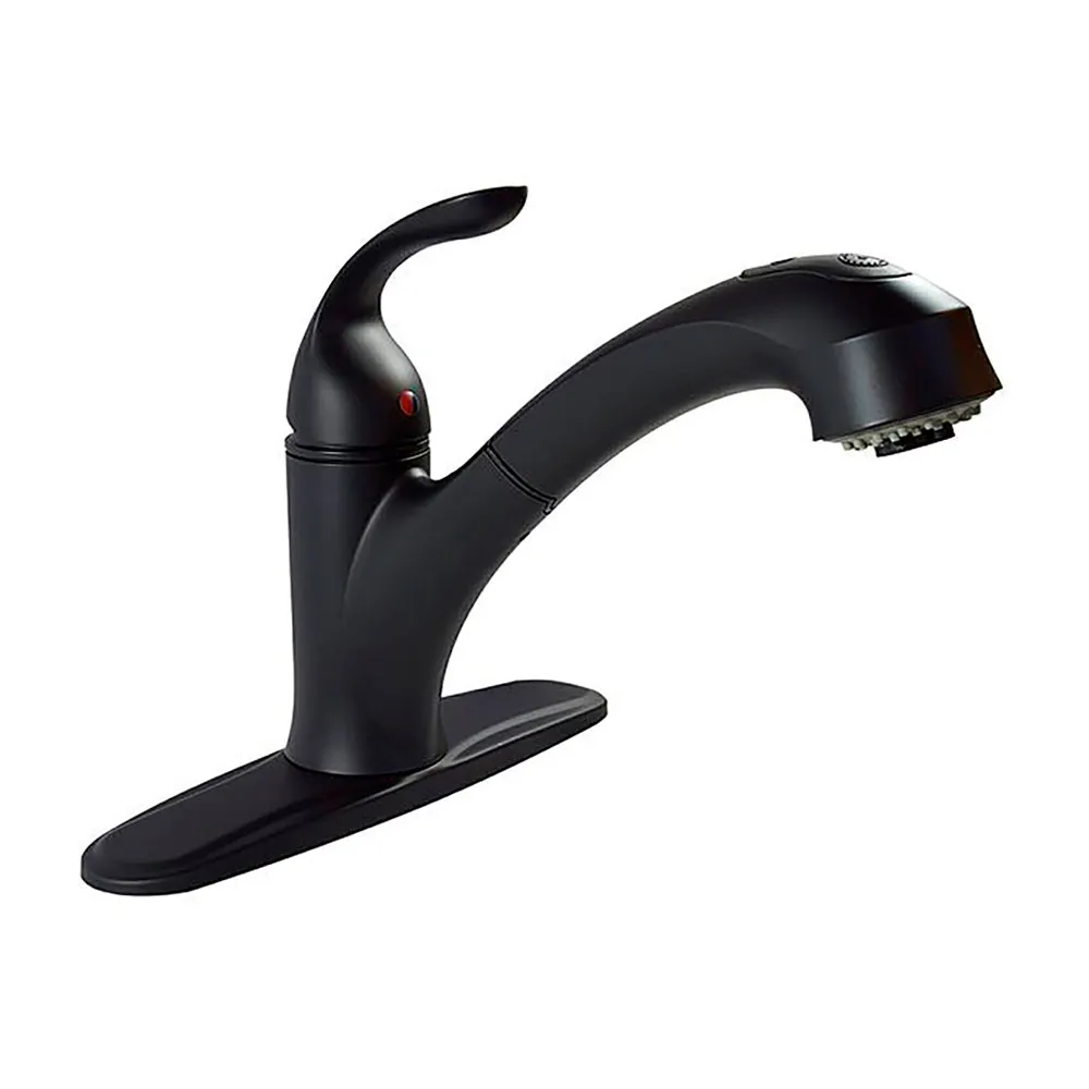 Phoenix Premium Hybrid Vattenkran, Matte black, 203.20mm