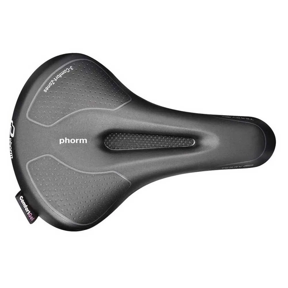 Phorm S 410 Gel Max Touring Vl6247 Cykelsadel, Black, One Size