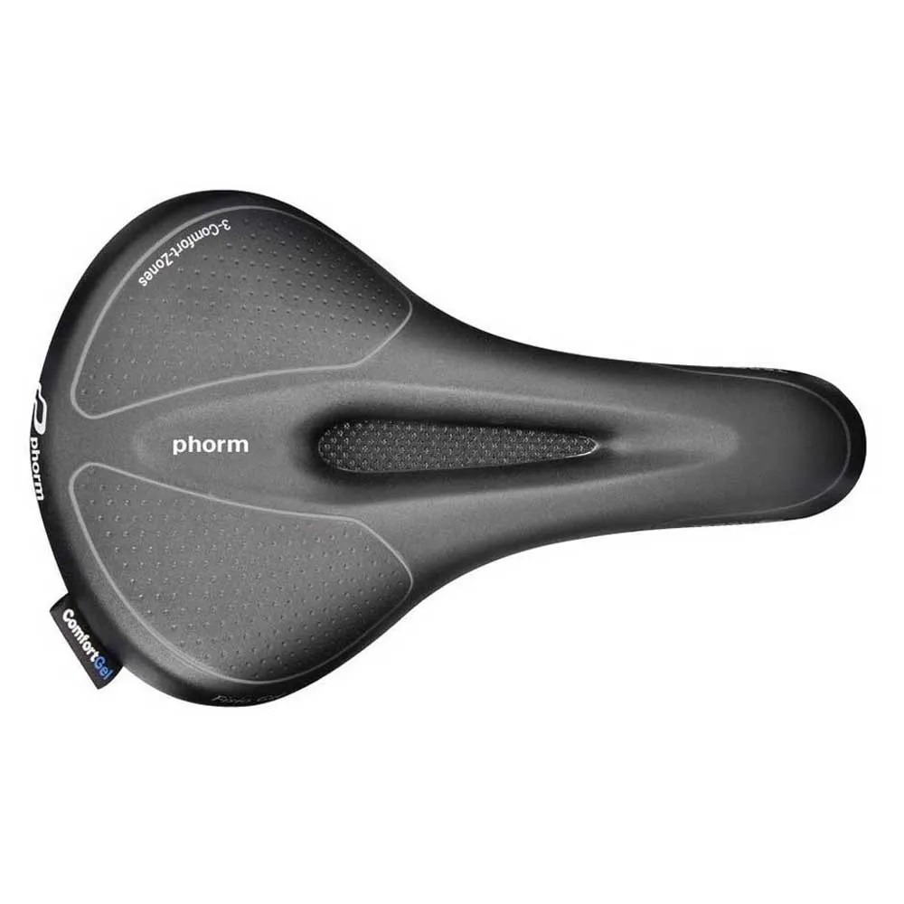 Phorm S 410 Gel Touring Vl6241 Cykelsadel, Black, One Size