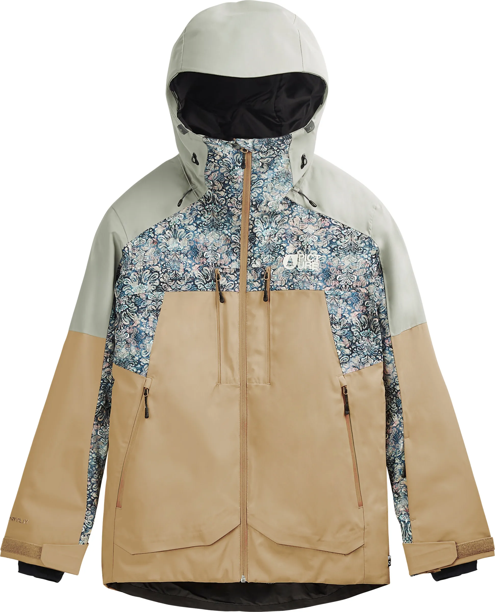 Picture Organic Clothing Women's Exa Jacket, Tannin Picture Organic Clothing Women's Exa Jacket, Tannin