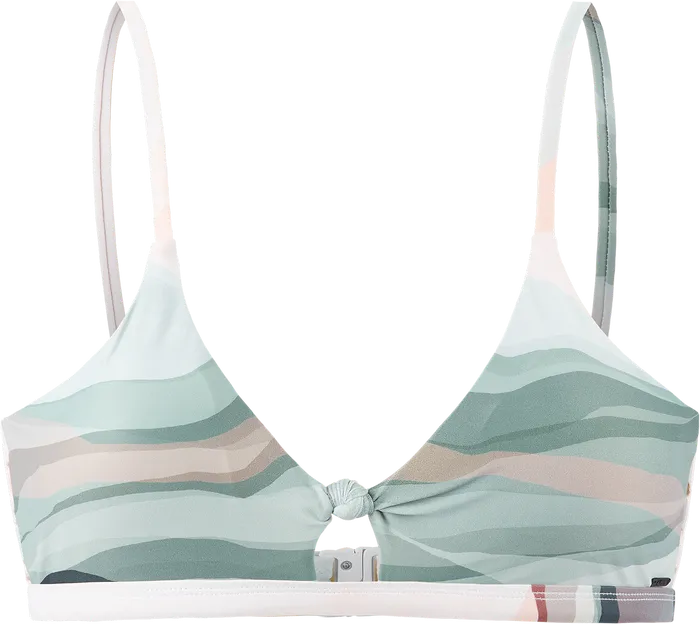 Picture Organic Clothing Women's Kalta Print Triangle Top, Mirage, XS Picture Organic Clothing Women's Kalta Print Triangle Top, Mirage, XS