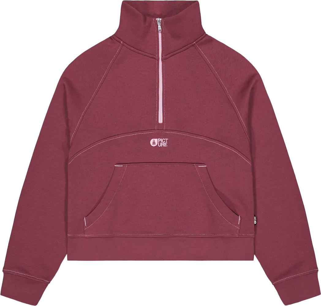 Picture Organic Clothing Women's Quenda 1/2 Zip Sweater Picture Organic Clothing Women's Quenda 1/2 Zip Sweater