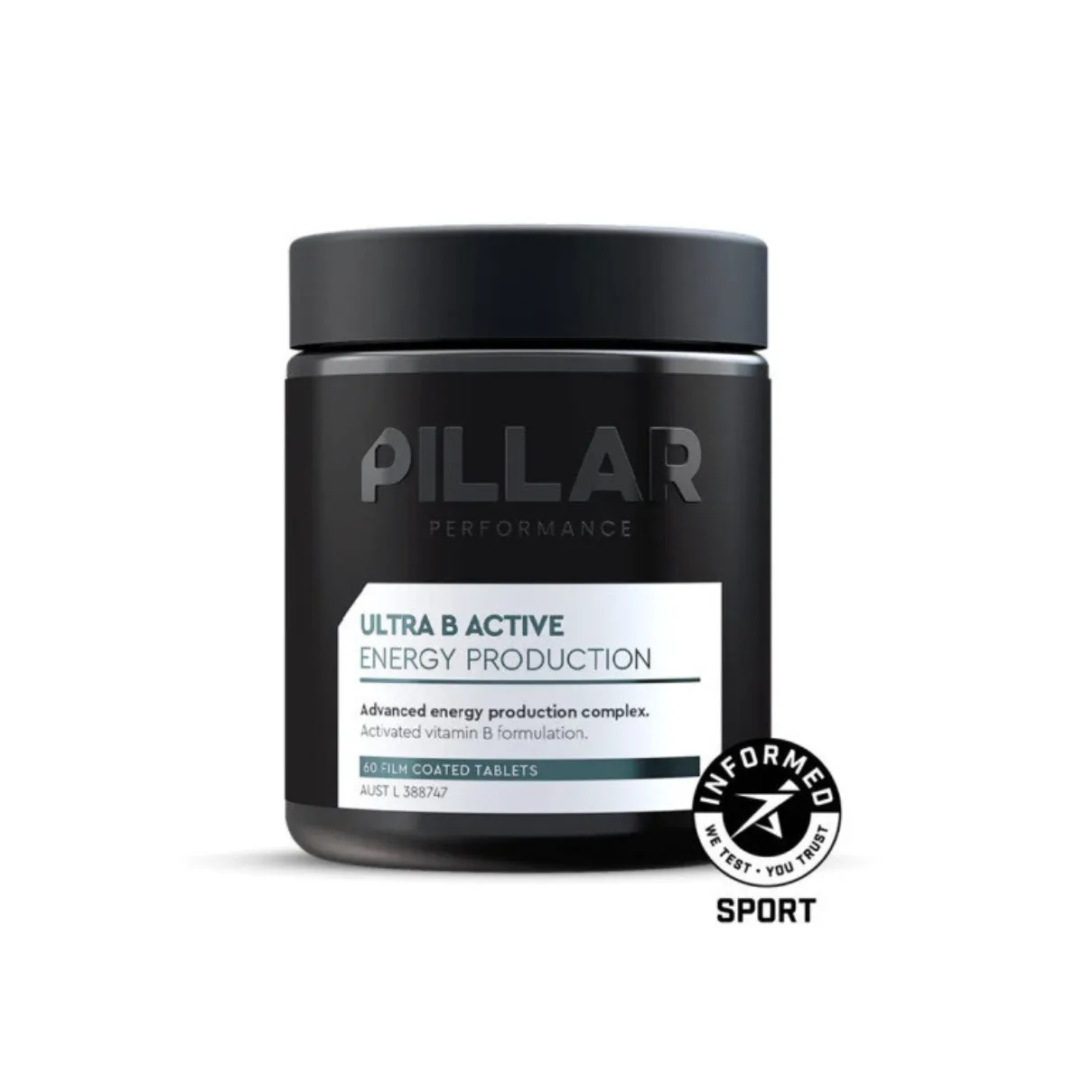 Pillar Performance Active Peak Performance, 60 Tablets