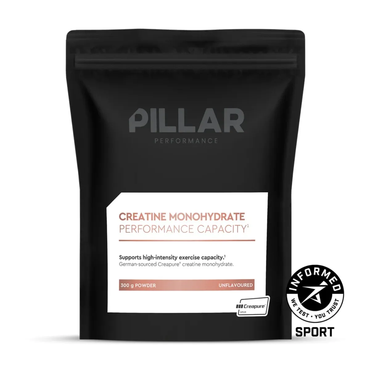 Pillar Performance Creatine Monohydrate (Bag), 300g Pillar Performance Creatine Monohydrate (Bag), 300g