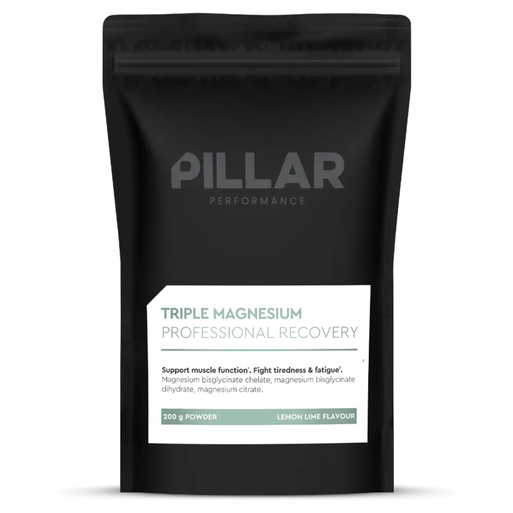 Pillar Performance Triple Magnesium Professional Doypack 200gr återhämtning Citron & Lime, Black, One Size