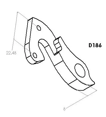 Pilo Bakväxelöra #138 D186 Pilo Bakväxelöra #138 D186