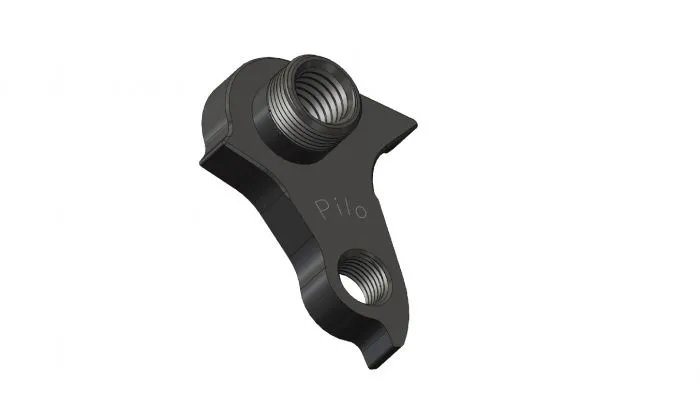 Pilo Bakväxelöra D1008, Black, One Size