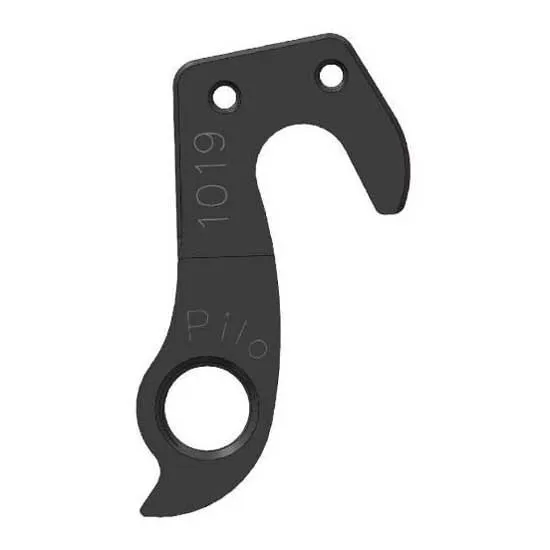 Pilo D1019 Giant Växelöra, Black, One Size