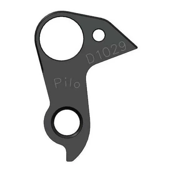 Pilo D1029 Kross Växelöra, Black, One Size