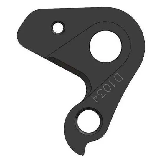 Pilo D1034 Rock Machine Växelöra, Black, One Size