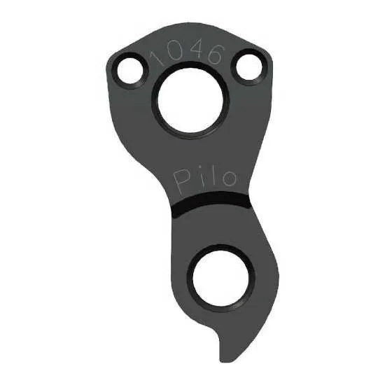 Pilo D1046 Boardman Växelöra, Black, One Size