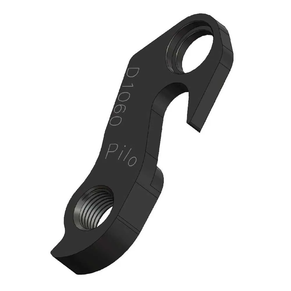 Pilo D1060 Växelöra, Black, One Size
