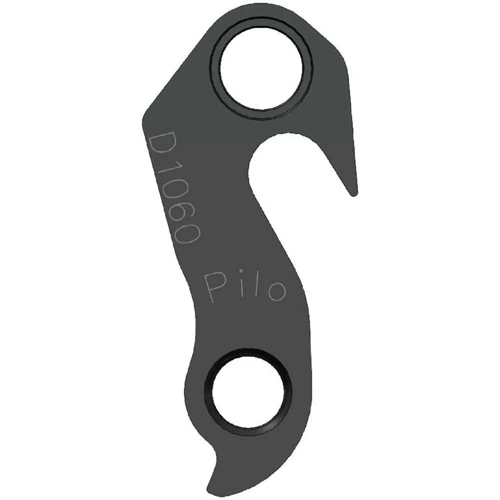Pilo D1060 Växelöra, Black, One Size