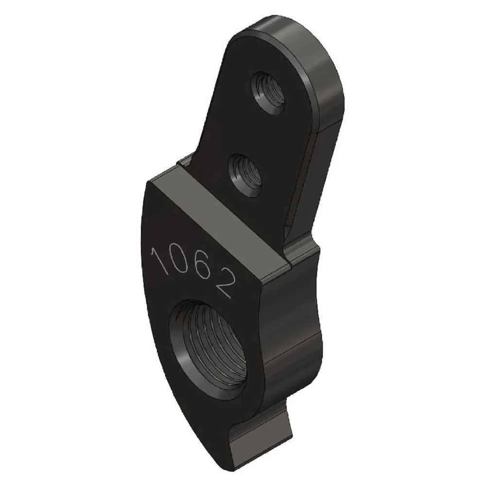 Pilo D1062 Växelöra, Black, One Size