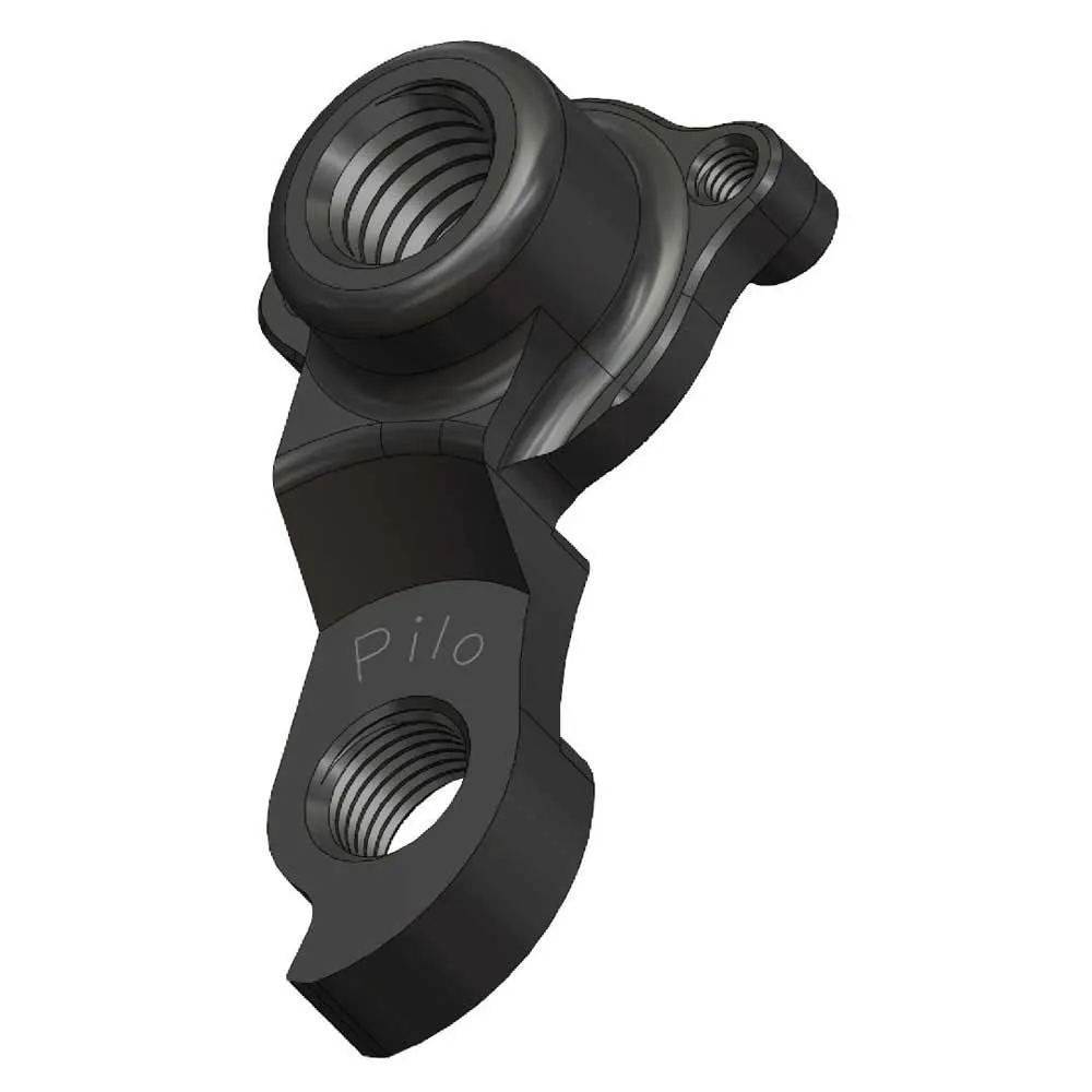 Pilo D1067 Växelöra, Black, One Size