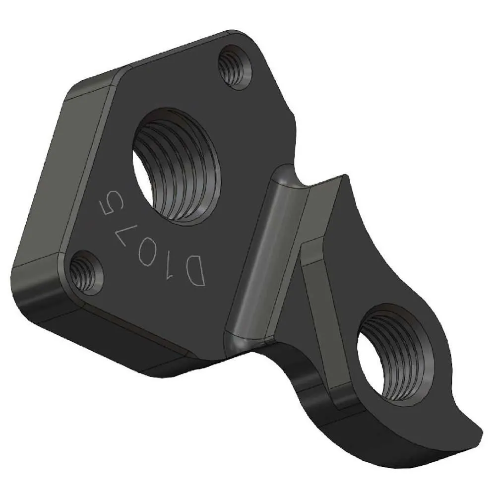 Pilo D1075 Växelöra, Black, One Size